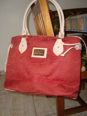 BOLSA  LOUIS VUITTON VERMELHA Ref.16