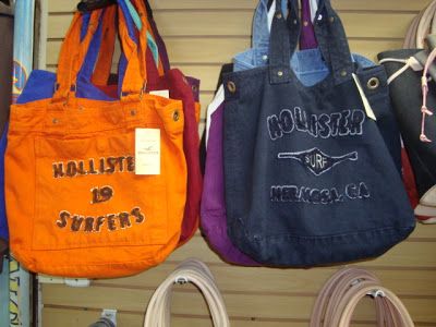 BOLSA HOLLISTER EM TECIDO Ref.02